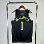 NBA 1 Williamson New Orleans Pelicans 23-24 city Maillot imprimé